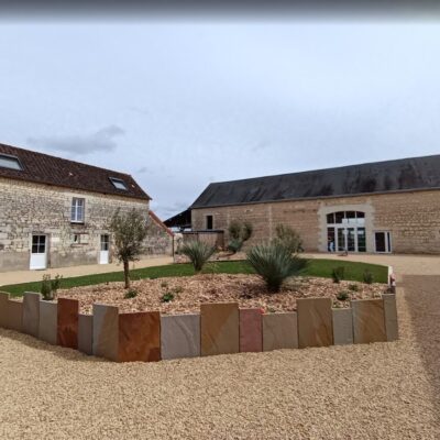 cour entrée